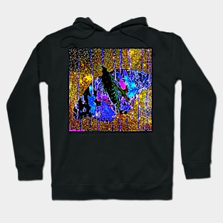 Butterfly: Celestial Blue Butterfly Hoodie